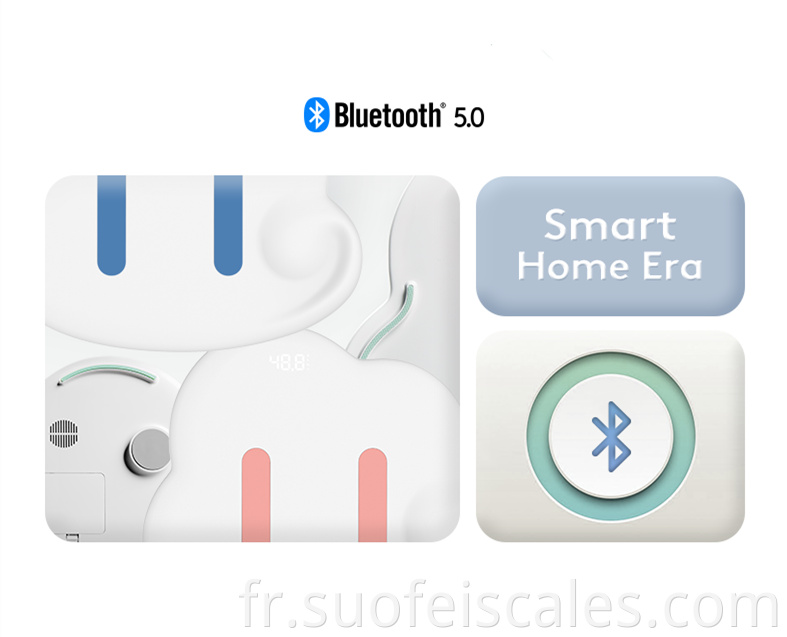 SF-100 Smart Wireless Wireless 150kg Electronic Corps Composition Falle Seking Scale avec Blue Tooth Fonction